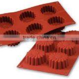 6 Daisy Pastry Baking Moulds