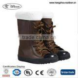 Kids Non-slip Outsoles With Shoes Lace Flexible PVC Boots thumbnail-1