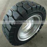 Industrial Indoors Loading Docks Material Handling Forklift Tyre Solid thumbnail-2
