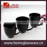 Manufactory Supply Fancy Black Ceramic Coffee Mug Cup thumbnail-3