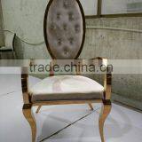 Stainless Steel Royal High Back Wedding and Event Chair thumbnail-1