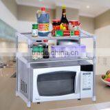 Modern Steel Wire Kitchen Storage Rack Home Furniture Shelf thumbnail-1