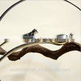 Resin Silver Bird Figurines Standing on Branch Decoration thumbnail-4