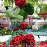 Artificial Cartoon Plant Wall (special Offer/bargain Price:/ Factory Price/outdoor & Indoor / Green / Grass Plant Wall) thumbnail-1