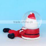 Fashion Santa Claus Shoes Shape Christmas Snow Globes thumbnail-4