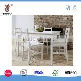 5-Piece Dining Set ,Solid Wood Table With 4 Side Chairs thumbnail-1