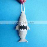 NEW DESIGN!Shark Felt Geeky Ornament Decoration Made in China