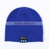 High Quality Wireless Bluetooth Knitted Music Hat thumbnail-4