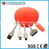 Multifunction Data Wire Case, Silicone Data Line Holder, Silicone Data Link Box thumbnail-2