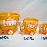 Ceramic Truck Flower Pot thumbnail-1