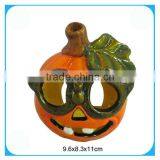 Ceramic Pumpkin Tealight Holder thumbnail-1