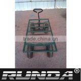foldable garden tool cart steel mesh cart TC1807