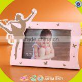 2017 Wholesale Pink Ballet Dancing Wooden Girl Photo Frame W09A045 thumbnail-1