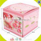 Wholesale Baby Wooden Birthday Cake Set Toy, Top Fashion Kids Wooden Chocolate Cake, Funny Wooden Birthday Cake Set Toy W10B101 thumbnail-4