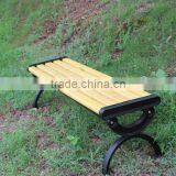 Wood Chairs Outdoor Wooden Bench Chair for Pack and Street