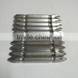 65MM PH2 S2 Steel Magnetic Double Head Screwdriver Bit thumbnail-1