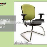 Adjustable Seat Height Office Chair With Five Wheels, Fabric Ergonomic Executive Chair thumbnail-5