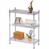 Chrome Metal Kitchen Vegetable Warehouse Storage Rack