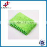 Wholesale Soft Walf Checks Microfibre Coral Fleece Towel For Car Cleaning