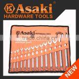 AK-6140 14pcs 8-24mm Polish Combination Wrench Set thumbnail-1