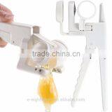NEW EZ Egg Cracker Handheld York & White Separator As Seen On TV Kitchen Gadget thumbnail-3