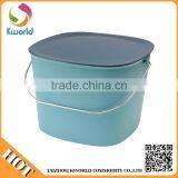 Wholesale 2017 Hot Sell Fashion PP Material Bucket With Hemp Rope Toy Storage Bucket thumbnail-3