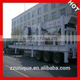 China Professional Trailer Type Crushing Plant for River Stone Quarry