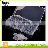 Transparent Rectangle Removable Plastic Jewelry Box Plastic Medicine Box thumbnail-3