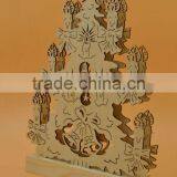 Wooden Christmas Decor Gift With Light thumbnail-2