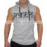 High Quality Custom Slim Fit Training Sports Wear Sleeveless Gym Clothing thumbnail-1