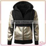 With Hood Winter Fleece Zipper-up Men Knit Hoodie thumbnail-1