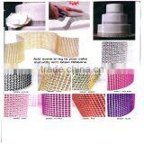 Wholesale 24 Rows Plastic Rhinestone Trim for Craft Decoration thumbnail-1