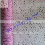 Wholesale soft pink polyester sparkle tulle for fabric
