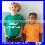 OEM Wholesale Child Custom Cotton t Shirt With Free Design Kids Blank Printed Shirt thumbnail-1