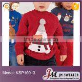 Latest Baby Knitwear Snow Pattern Infant Christmas Sweater Design thumbnail-1