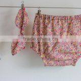 Wholesale Baby Plain Bloomers Hot Yellow Panties Bloomer Cotton Bloomers for Baby thumbnail-2