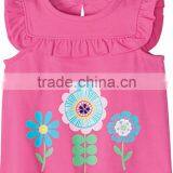 PRINTED RUFFLE TOP FOR GIRLS thumbnail-1