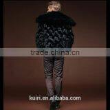2015 Hot Sales Type Winter Man Luxurious Mink Fur Overcoat With Fox Fur Collar Man Short Turn-down Collar Jackets thumbnail-4