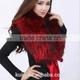 2016 New Product Noble Cape Brand Name Shawl Hand Made Wholesale Cashmere And Fox Fur Trim thumbnail-2
