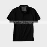 China alibaba wholesale custom men's balck short sleeve polo shirt