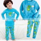 S15530A Wholesale latest funny baby clothes style kid pajama sleepwear