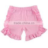 2017 Childrens Boutique Clothing Ruffle Shorts Summer Cotton Baby Girl Shorts thumbnail-3