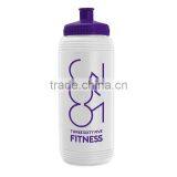 USA Made 16 oz Bike Bottle With Clear View Stripe And Push Pull Cap - BPA-free, FDA Compliant and Comes With Your Logo thumbnail-6