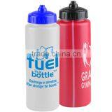 USA Made 32 oz Sports Bottle With View Stripe And Valve Lid - BPA/BPS-free and Comes With Your Logo thumbnail-1