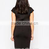 Low MOQ Plus Monochrome Bodycon Dress,top Female Dresses 2015 thumbnail-4