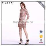 New Arrival for Woman Rose Gold Color Sexy Dress Sequin thumbnail-3