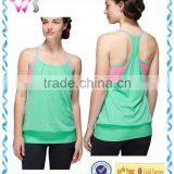 2015 Custom Dry Fit Women Tank Tops Yoga Top Wholesale in China thumbnail-1