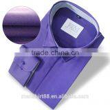 Latest Shirt Designs Purple Casual Shirt for Men thumbnail-3