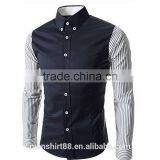 Men's Casual T-shirts Slim Fit Camisa Dress Shirts thumbnail-3