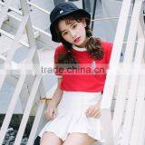 Cotton Summer Round Neck Girl t Shirt thumbnail-1